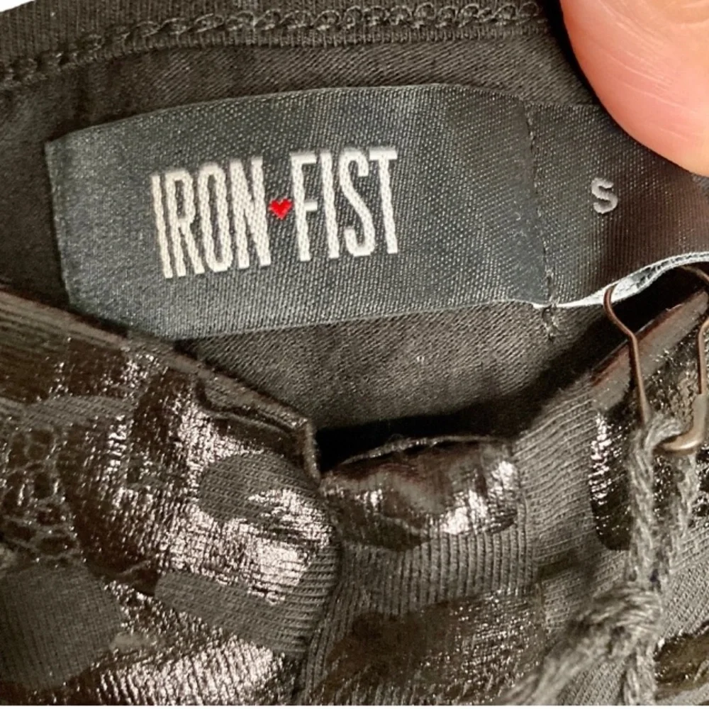 Iron Fist NWT Size Small Skullz club mini dress - Picture 6 of 14